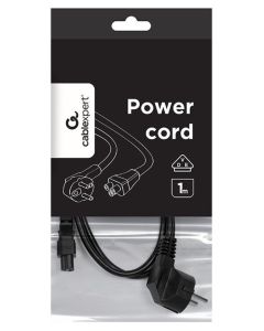 GEMBIRD PC-186-ML12-1M Detelina napojni kabl za notebook, VDE certifikat 1m - 44113