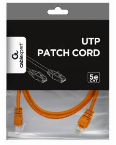 GEMBIRD PP12-2M/O Mrezni kabl, CAT5e UTP Patch cord 2m orange - 44121