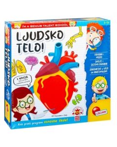 LISCIANI Edukativni set Mali genije SR  - Upoznaj ljudsko telo - 52372