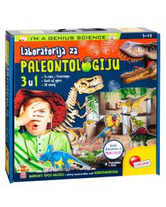 LISCIANI Edukativna igra Mali genije SR laboratorija - Palentologije 3u1 - 52374