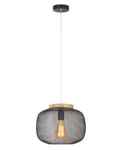Rabalux Visilica Rupert E27 1x MAX 40W crna (5238) - 5238
