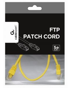 GEMBIRD PP22-0.5M/Y Mrezni kabl FTP Cat5e Patch cord, 0.5m yellow - 44130