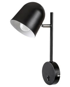 Rabalux Zidna lampa Egon E14 1x MAX 40W mat crno (5242) - 5242