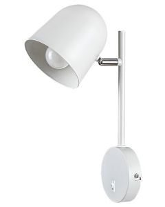 Rabalux Zidna lampa Egon E14 1x MAX 40W mat belo (5243) - 5243