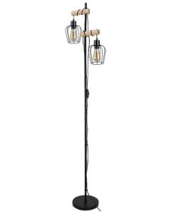 Rabalux Podne lampe Fabian E27 2x MAX 40W mat crno (5246) - 5246