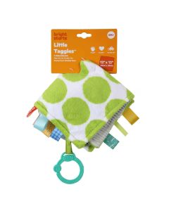 BRIGHT STARTS Little Taggies zelena 30x30cm 12304 - 52533