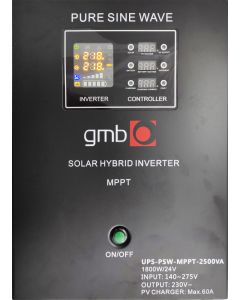 GEMBIRD UPS-PSW-MPPT-2500VA GMB LONG MPPT - 44201