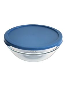 PASABAHCE Chef s činija 14cm plavi poklopac 0,595l - 190553-1