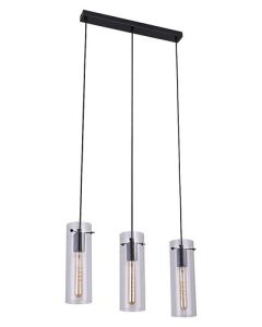 Rabalux Visilica Acantha E27 3x MAX 40W crna (5259) - 5259-1