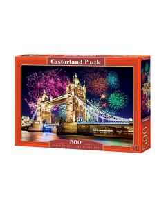 CASTORLAND Tower Bridge, London, Engleska, 500 delova - 5904438052592