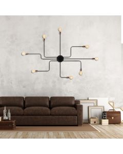 OPVIQ Zidna lampa Truva N-701, crna