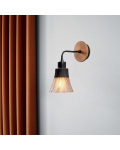 OPVIQ Zidna lampa Foca N-129, braon/crna