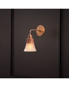 OPVIQ Zidna lampa Foca N-130, braon/bronzana
