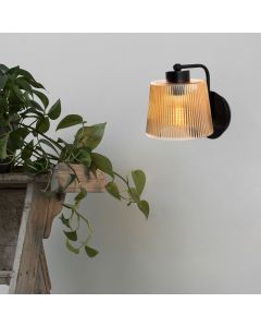 OPVIQ Zidna lampa Kemer N-271, crna/žuta
