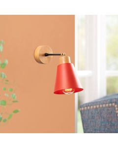 OPVIQ Zidna lampa Manavgat N-616, crvena/braon