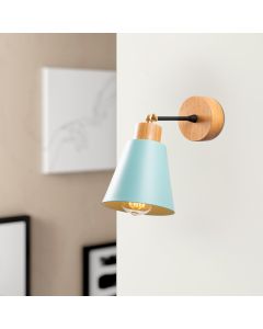 OPVIQ Zidna lampa Manavgat N-617, tirkizna/braon