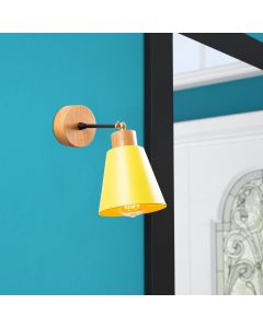 OPVIQ Zidna lampa Manavgat N-619, žuta/braon
