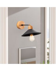 OPVIQ Zidna lampa Manavgat N-620, crna/braon