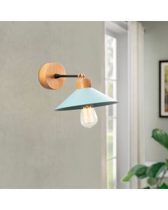OPVIQ Zidna lampa Manavgat N-627, tirkizna/braon