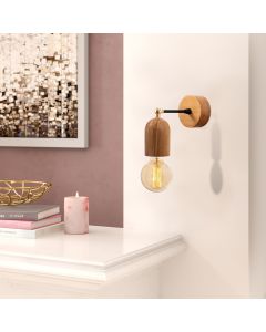 OPVIQ Zidna lampa Datca N-934, braon