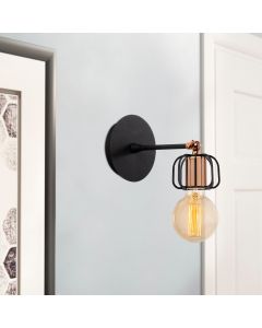 OPVIQ Zidna lampa Demre N-1206, crna/bronzana