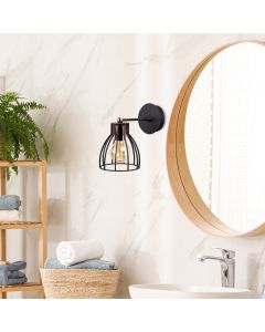 OPVIQ Zidna lampa Kemah N-1238, crna/bronzana