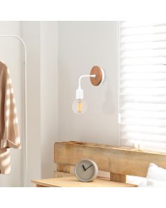 OPVIQ Zidna lampa Dartini MR 736, braon/bela