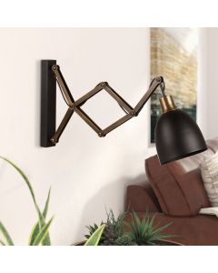 OPVIQ Zidna lampa Sivani MR 725, crna