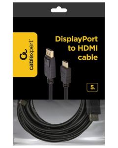 GEMBIRD DisplayPort na HDMI kabl, CC-DP-HDMI-5M, 5m - 44272