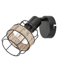 Rabalux Spot rasveta Indiana E14 1x MAX 25W crna (5281) - 5281