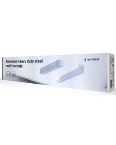 GEMBIRD Univerzalni čelicni zidni nosač, 35 kg, WM-U35-01-W, bela - 44304