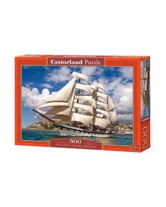 CASTORLAND Visoki brod napušta luku, 500 delova - 5904438052851