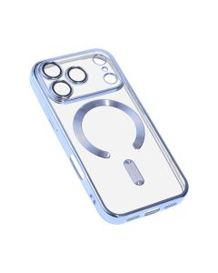 Maska za iPhone 17 Pro/18 Pro 6.3 plava Magsafe Lux