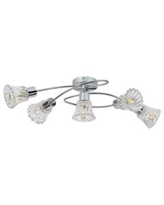 Rabalux Plafonjera Hestia E14 5x MAX 40W hrom (5304) - 5304
