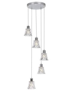 RABALUX Visilica Hestia hrom, E14 40W - 5305