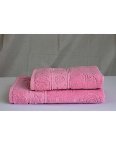 Peškir Astera 70x140 roze - 5310106007724 roze