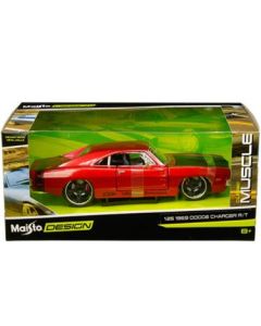 MAISTO Metalni model autića 1:24 Design Classic-Muscle 1969 32537 - 53107