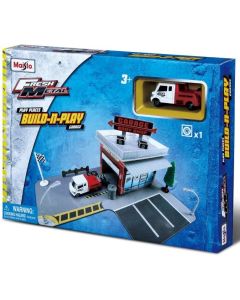 MAISTO Build-n-Play - Garage - New 12516 - 53119