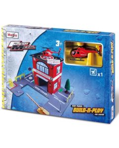 MAISTO Build-n-Play - Fire Station 12512 - 53121