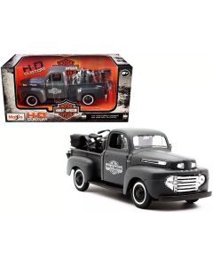 MAISTO Automobil 1:24 1948 Ford F-1 Pickup + 1:24 1942 WLA Flathead 32185 - 53131