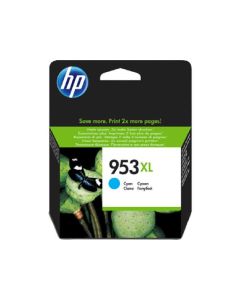 HP 953XL High Yield Cyan Original Ink Cartridge F6U16AE - 53137