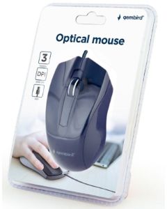 GEMBIRD MUS-3B-01 Opticki mis 1000Dpi 3-button - 20138-1