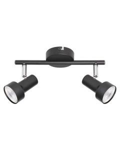 Rabalux Spot rasveta Konrad GU10 2x MAX 50W crna (5323) - 5323