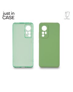 JUST IN CASE 2u1 Extra case MIX paket zeleni za Xiaomi 12 - MIX313GN