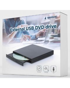 GEMBIRD DVD-USB-04 eksterni USB DVD drive Citac-rezac, black - 44446-1
