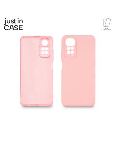 JUST IN CASE Maska 2u1 Extra case MIX za Redmi Note 11, roze - MIX312PK