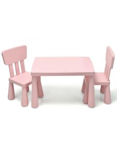 BBO Set sto i stolice za decu, roze - 533-920292