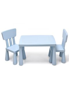 BBO Set sto i stolice za decu, plava - 533-920308