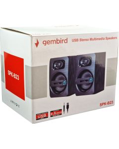 GEMBIRD SPK-B23 Stereo zvucnici black Wood - 44467