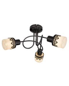 Rabalux Spot rasveta Lacey E14 3x MAX 40W crna (5343) - 5343